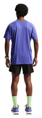 Nike Stride Plus Men's Short-Sleeve Shirt - Blue