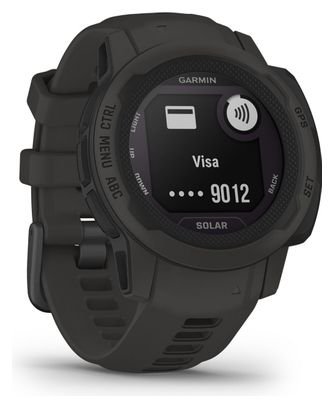 Garmin Instinct 2S Solar Sport Watch Black Graphite