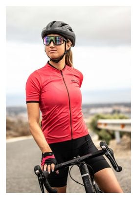 Maillot Manches Courtes Velo Rogelli Essential - Femme