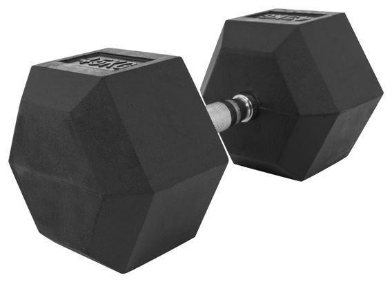 Haltères hexagonaux Gorilla Sports PRO - De 2 à 50 KG - Poids : 45 KG