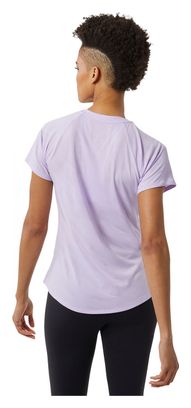 New Balance Q Speed Women's Purple Short Sleeve Shirt