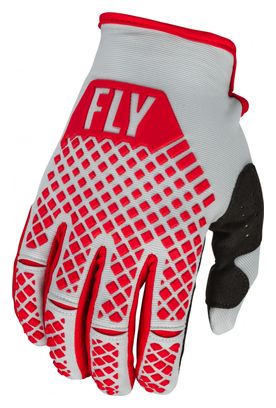 Lange Handschuhe Fly Kinetic Rot / Grau