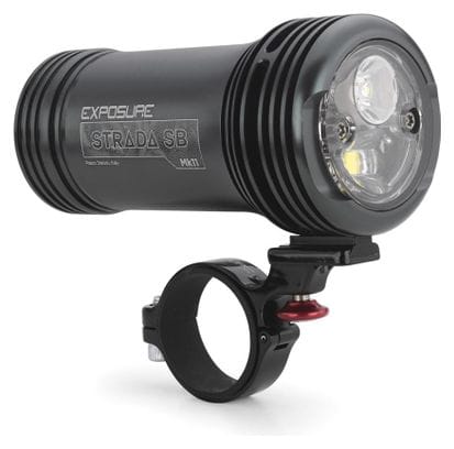 Exposure Lights Strada Mk11 SB Front Light Gun Metal Black