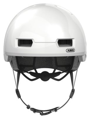 Casque Bol Abus Skurb Ace Silver / Blanc
