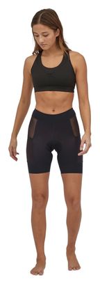 Pantaloncini Patagonia Dirt Roamer Liner Donna Nero