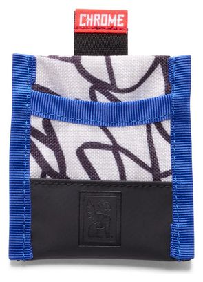 Chrome Cheapskate Card Wallet Wit / Blauw