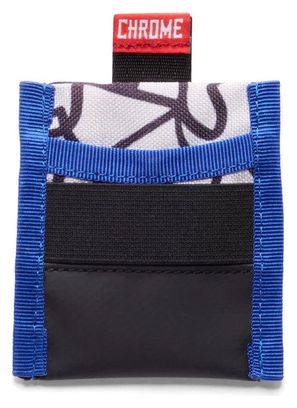 Chrome Cheapskate Card Wallet Wit / Blauw