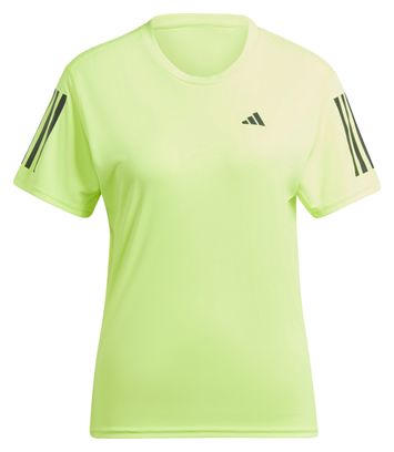 Women's short-sleeved jersey adidas Performance Own The Run Yellow