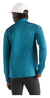 New Balance RC Essential Men's Blue 1/2-Zip Thermal Top