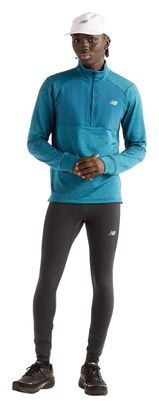 New Balance RC Essential Men's Blue 1/2-Zip Thermal Top