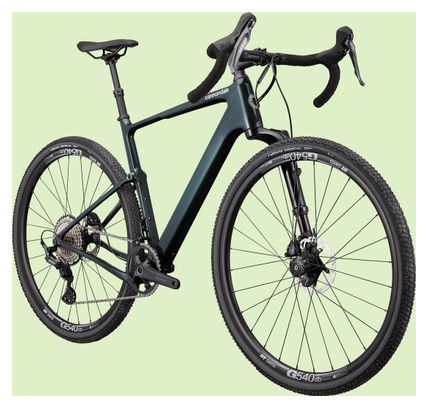 Gravel Bike Cannondale Topstone Carbon 2 Lefty Shimano GRX 12V 700 mm Verde