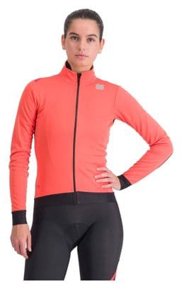 Sportful Fiandre Medium Coral Women's Long Sleeve Jacket