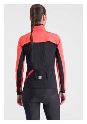 Sportful Fiandre Medium Coral Women's Long Sleeve Jacket