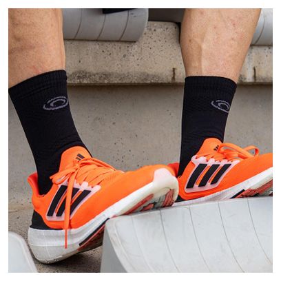 BV SPORT Light Run Black Running Socks