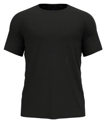 Odlo Essential Print Kurzarm Trikot Schwarz