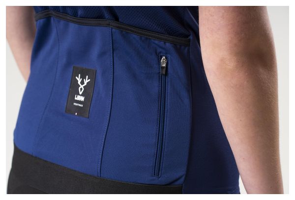 LeBram Ventoux Jersey met korte mouwen Navy Blue