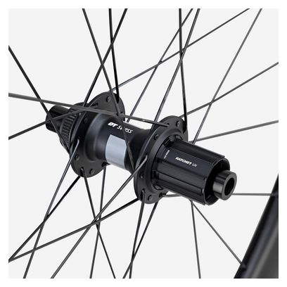 Paar Van Rysel VR Carbon 50 wielen 700 mm | 12x100 - 12x142 mm | Center Lock