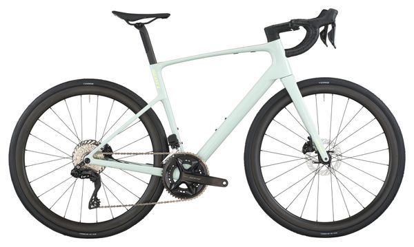 Scott Addict 30 Bicicletta da strada Shimano 105 Di2 12V 700 mm Verde
