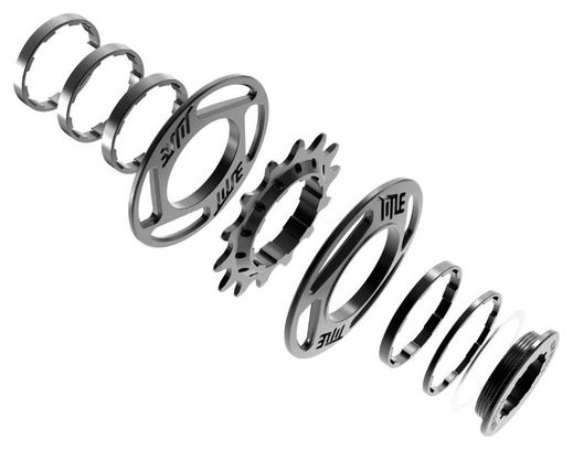 HG Single Speed Kit - 13-Tooth Black Sprocket