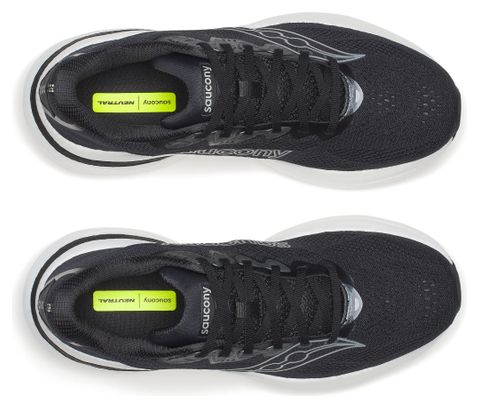 Saucony Ride 19 hardloopschoenen zwart/zilver heren
