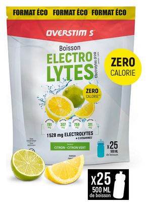 Overstims Elektrolyten Drank Citroen/Limoen - 200 g