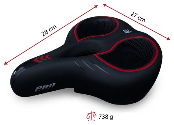 Selle de vélo hommes femmes Comfort Royal unisexe