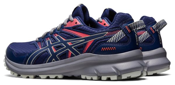 Asics Trail Running Shoes Trail Scout 2 Blue Grey Pink Women's