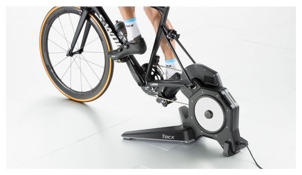 Hometrainer Tacx Flux S Smart + Garmin Herzfrequenzgurt + Trinkflasche + Tacx® Premium-Mitgliedschaft für 6 Monate