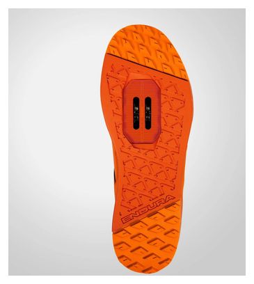 Chaussures Pédales automatiques Endura Burner MT500 Orange