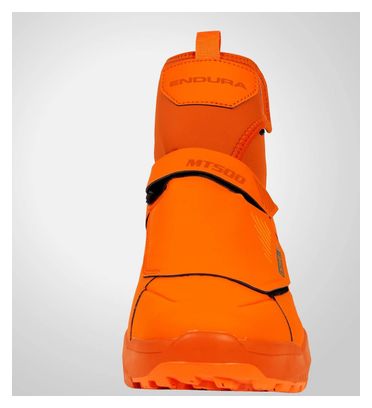Chaussures Pédales automatiques Endura Burner MT500 Orange