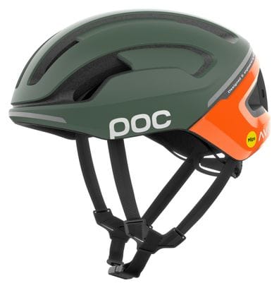 Poc Omne Beacon Mips Khaki/Orange Helmet