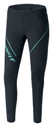 Lange Thermo-Tights Dynafit Winter Running Blau Damen