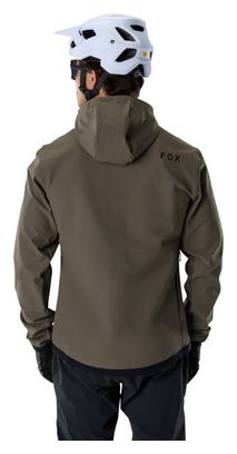 Giacca Fox Ranger Fire Hoody Military verde kaki da uomo