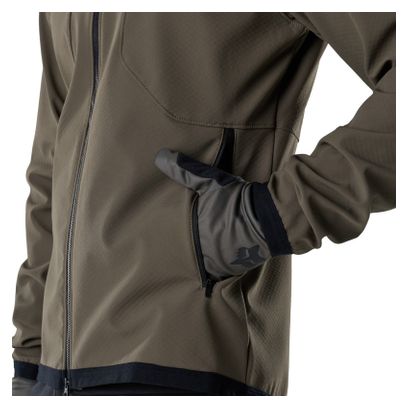 Giacca Fox Ranger Fire Hoody Military verde kaki da uomo