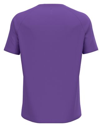 Maillot de manga corta Odlo Essential Print Morado