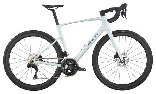 Scott Addict 30 Bicicleta Carretera Shimano 105 Di2 12V 700 mm Blanco