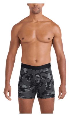 Boxer Saxx DropTemp Cooling Cotton Brief Fly Grigio Uomo