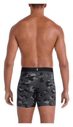 Boxer Saxx DropTemp Cooling Cotton Brief Fly Grigio Uomo