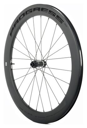 Paire de roues Progress Neon Disc Noir | 12x100/12x142 mm | Center Lock | Campagnolo