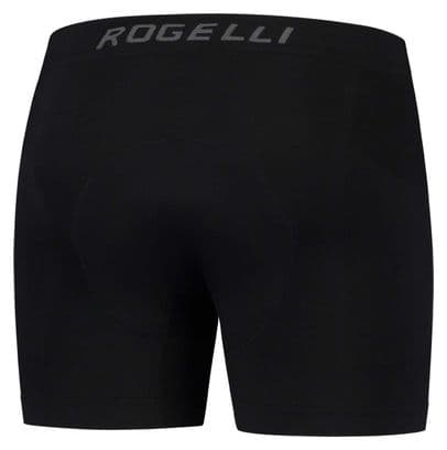 Sous-Short Velo Avec Peau Rogelli Seamless Boxer2.0 - Unisexe - Noir