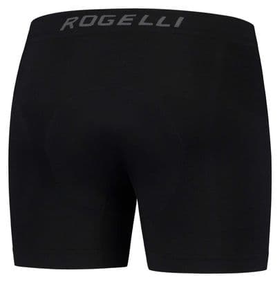 Sous-Short Velo Avec Peau Rogelli Seamless Boxer2.0 - Unisexe - Noir