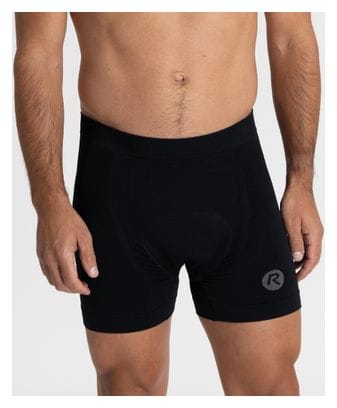 Sous-Short Velo Avec Peau Rogelli Seamless Boxer2.0 - Unisexe - Noir