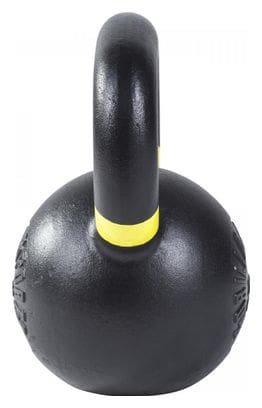 Kettlebell en fonte noir avec couleur rayé poignées disponible de 4kg  à 32kg - Haltère russe - Poids : 16 KG