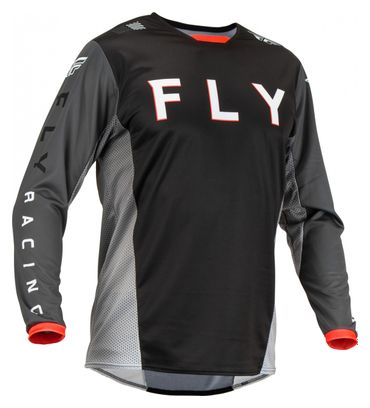 Fly Kinetic Kore Langarmtrikot Schwarz / Grau