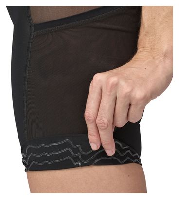 Patagonia Women's Dirt Roamer Liner Bib Shorts Black