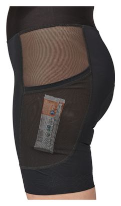 Patagonia Women's Dirt Roamer Liner Bib Shorts Black