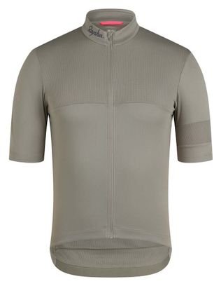 Maillot de manga corta Rapha Brevet Element para hombre, color caqui