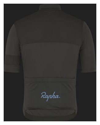 Maillot de manga corta Rapha Brevet Element para hombre, color caqui