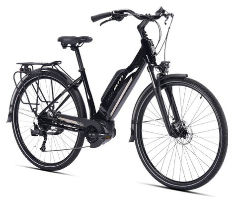 Gereviseerd product - Sunn Urb Rise Elektrische Elektrische Stadsfiets Shimano Altus 9V 400 Wh 650b Zwart