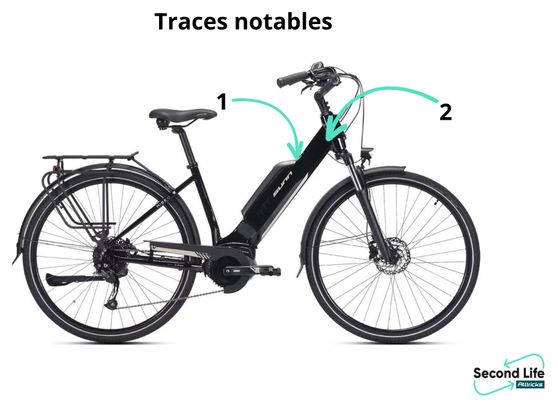 Produit Reconditionné - Vélo de Ville Électrique Sunn Urb Rise Shimano Altus 9V 400 Wh 650b Noir